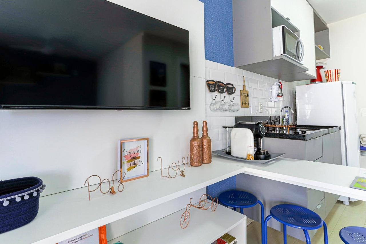 Studio Vila Madalena com Piscina Climatizada Appartamento San Paolo Esterno foto